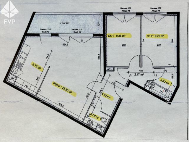 Appartement vente à Le Havre, Fécamp