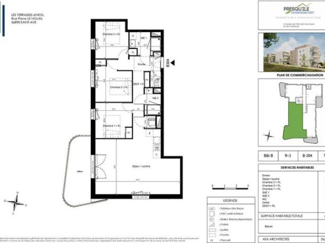 Appartement vente à Vannes, Bretagne