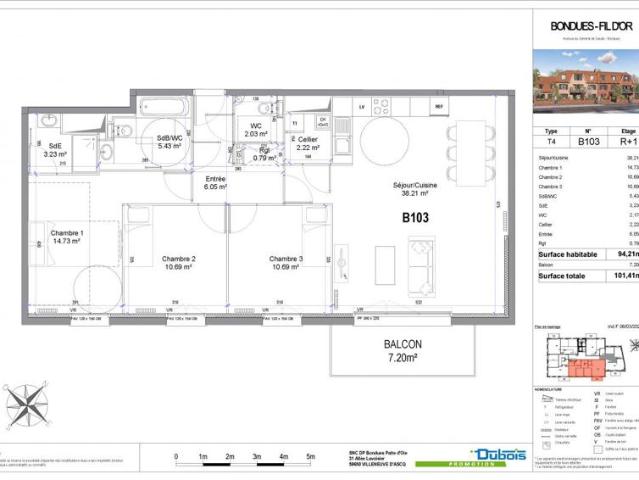Appartement vente à Lille, Bondues
