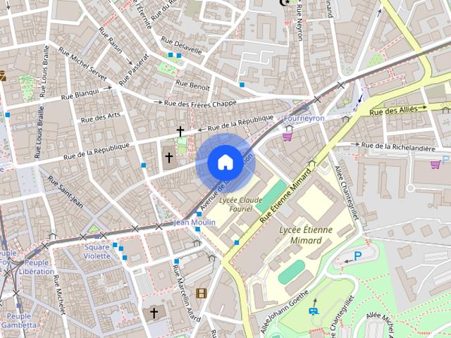 Appartement location à Saint-Étienne, Saint-etienne