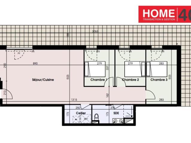 Appartement vente à Mont-de-Marsan, Sanguinet