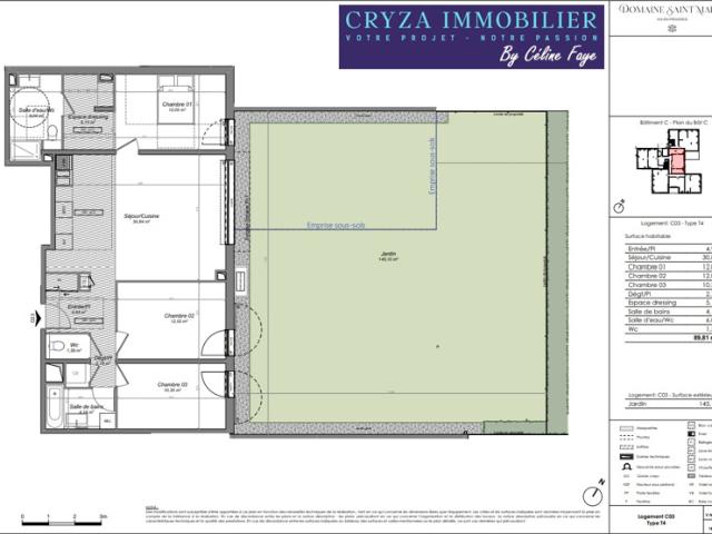 Appartement vente à Aix-en-Provence, Saint-marc-jaumegarde
