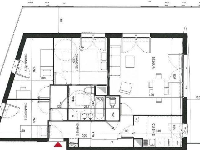 Appartement vente à Nanterre, Clichy