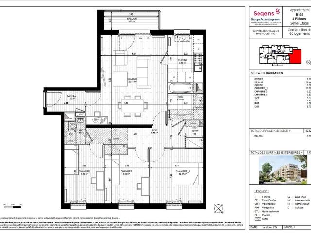 Appartement location à Bobigny, Bagnolet