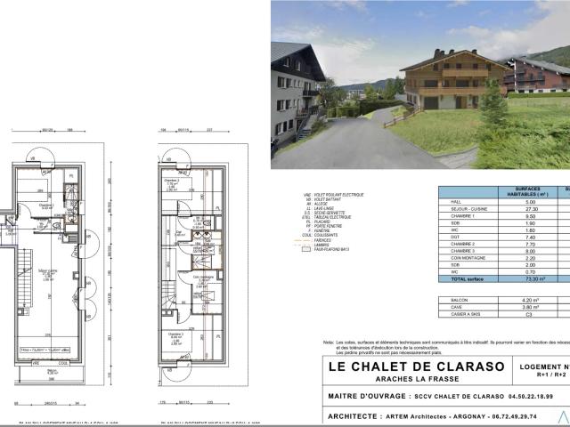 Appartement vente à Bonneville, Arâches