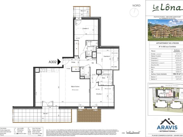 Appartement vente à Annecy, Saint-jean-de-sixt