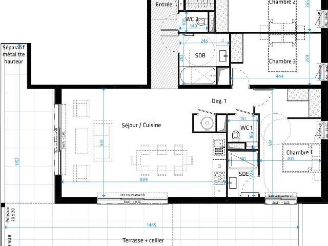 Appartement vente à Lodève, Saint-clément-de-rivière