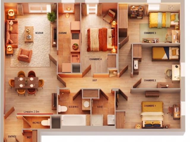 Appartement vente à Saint-Denis, La Courneuve