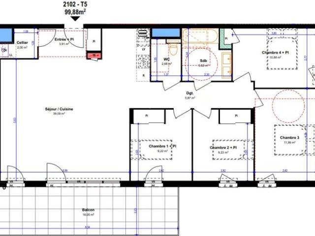 Appartement vente à Bourg-en-Bresse, Bourg-en-bresse