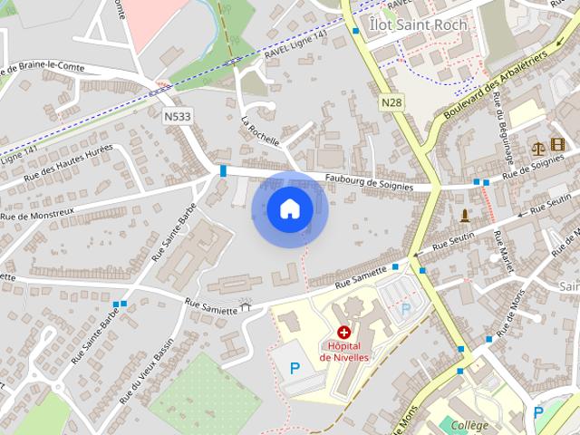 Appartement location à Nijvel, Wallonie