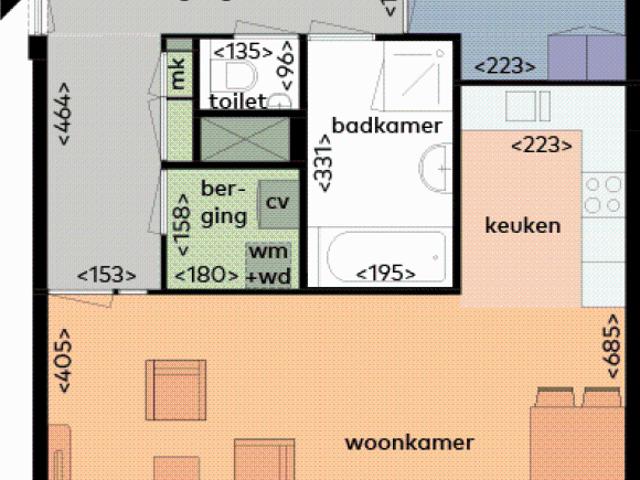 Appartement te huur in Leidsche Rijn Centrum E.o., Utrecht