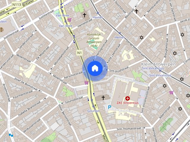 Appartement location à Antwerpen