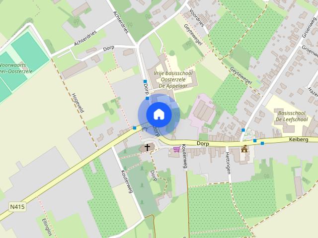Appartement location à Oosterzele, Oost-Vlaanderen