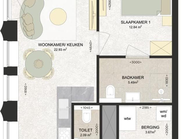 Appartement te huur in Schalkwijk, Haarlem