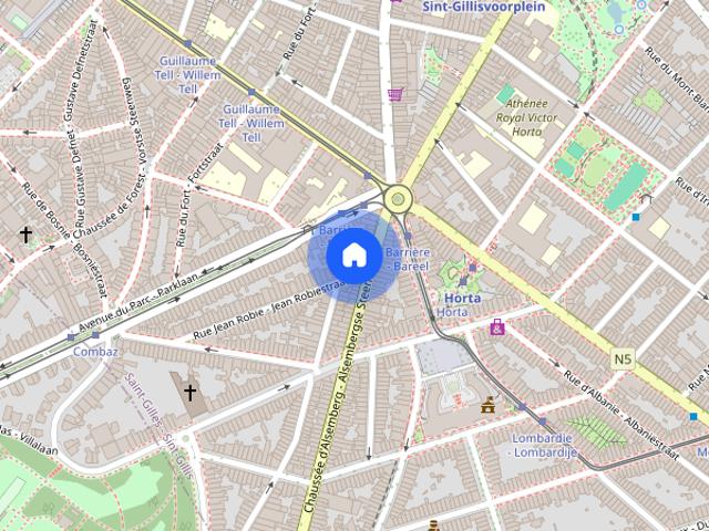 Appartement location à Saint-gilles, Bruxelles