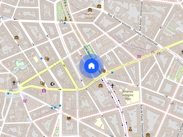 Appartement location à D'hoye, Bruxelles