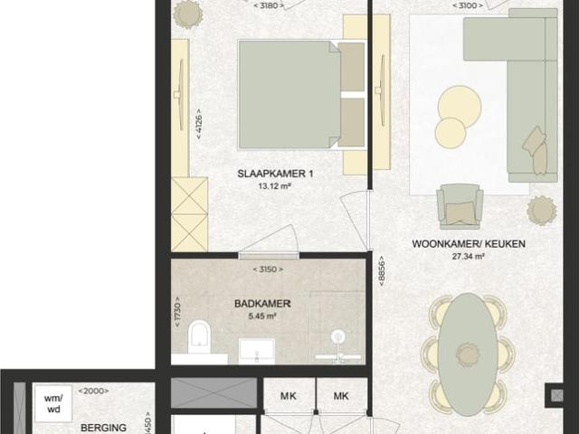 Appartement te huur in Schalkwijk, Haarlem