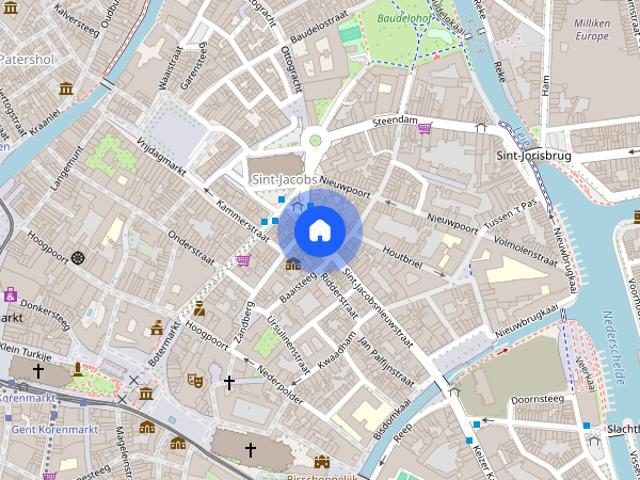 Appartement location à Desteldonk, Oost-Vlaanderen