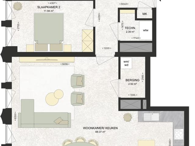 Appartement te huur in Schalkwijk, Haarlem