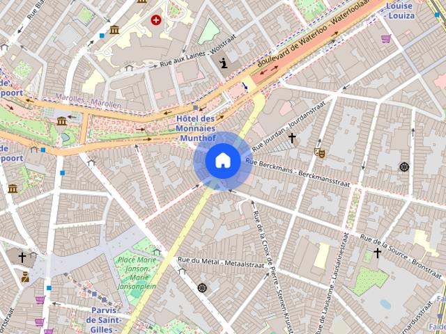Appartement location à Saint-gilles, Bruxelles