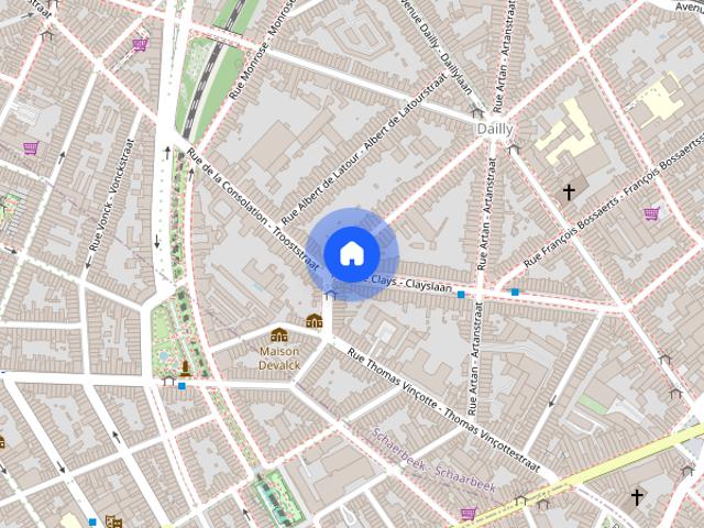 Appartement location à Schaarbeek, Bruxelles