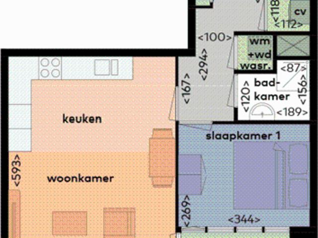 Appartement te huur in Haarzuilens, Utrecht