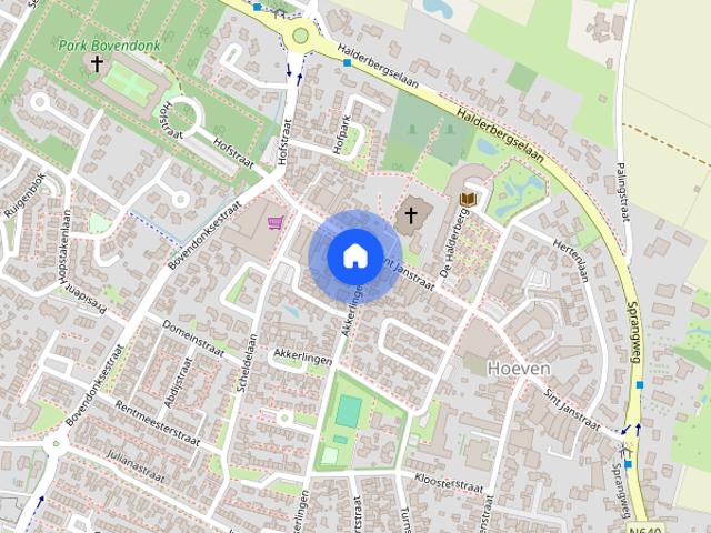 Appartement te huur in Hoeven, Noord Brabant