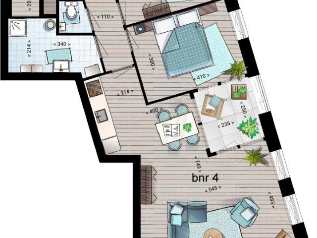 Appartement te huur in Centrum, Apeldoorn