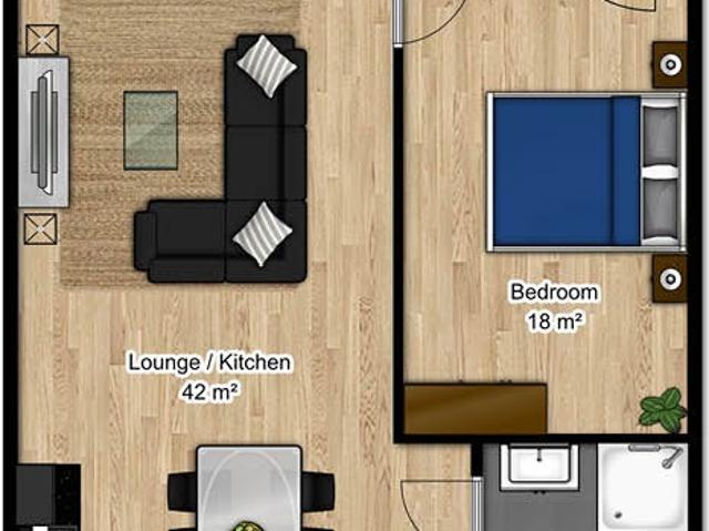 Appartement te huur in Katendrecht, Rotterdam