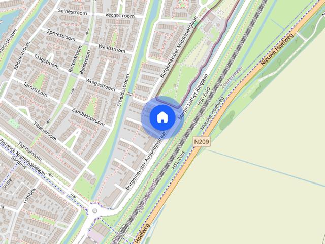 Appartement te huur in Oosterheem, Zoetermeer