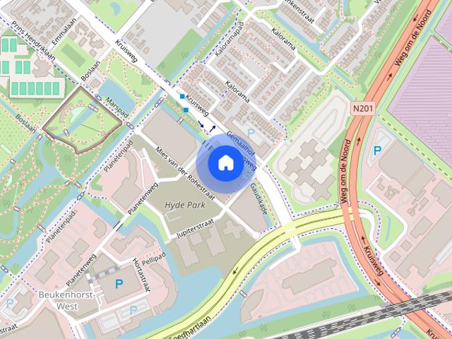 Appartement te huur in Zuid, Hoofddorp