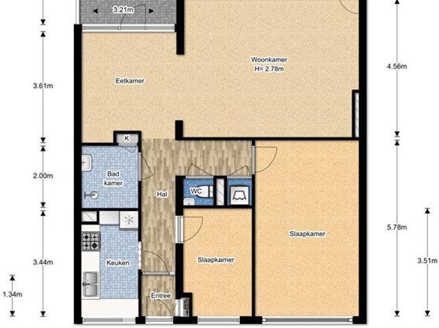 Appartement te huur in Centrum, Rotterdam