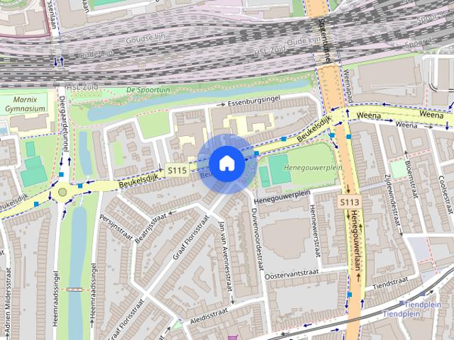 Appartement te huur in Middelland, Rotterdam