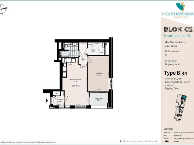 Appartement te huur in Zaandam, Noord Holland