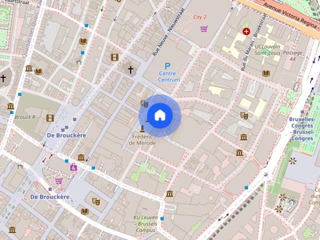 Appartement location à Quartier Marais-Jacqmain - Wijk Marais-Jacqmain, Bruxelles - Brussel
