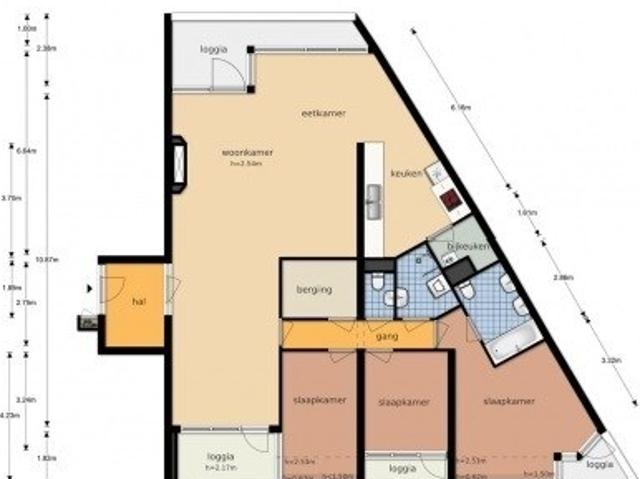 Appartement te huur in Enschede, Overijssel