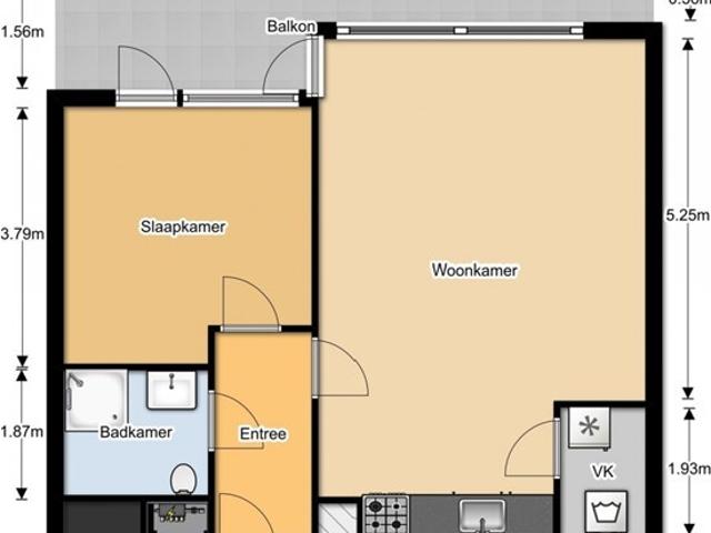 Appartement te huur in Haarlem, Noord Holland