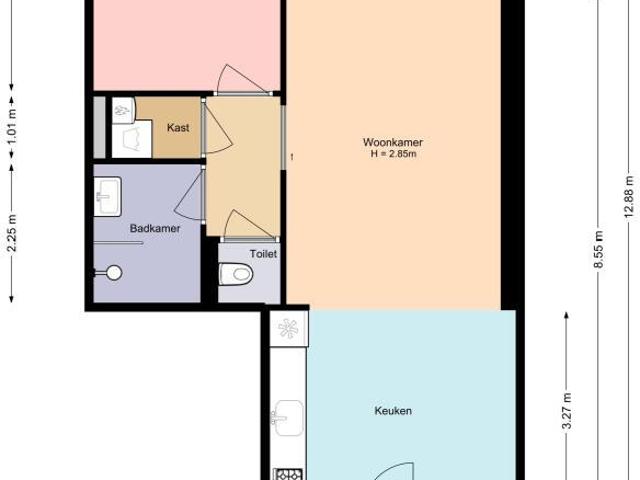 Appartement te huur in Haarlem, Noord Holland