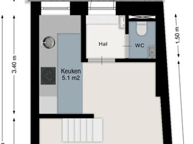 Appartement te huur in Sneek, Friesland