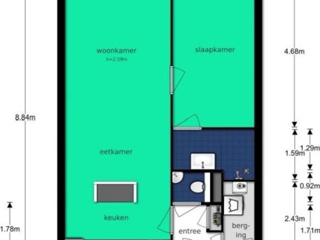 Appartement te huur in Haarzuilens, Utrecht