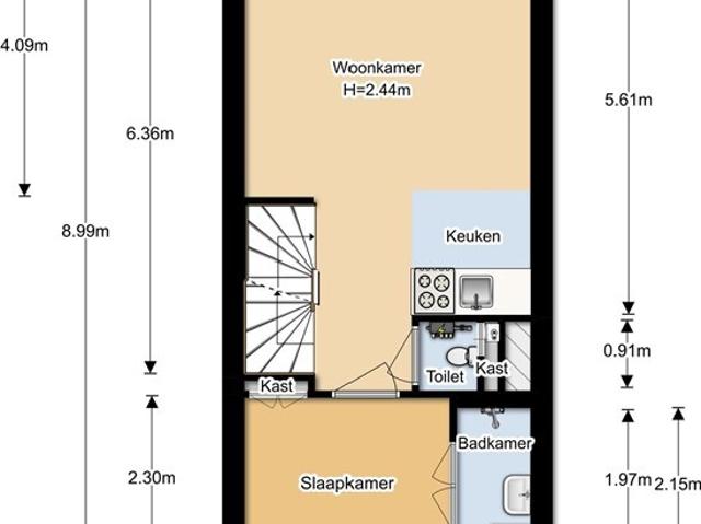 Appartement te huur in Haarzuilens, Utrecht