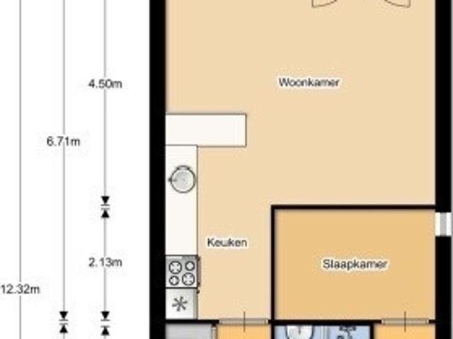 Appartement te huur in Zaandam, Noord Holland