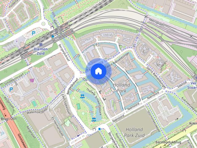 Appartement te huur in Holland Park, Diemen