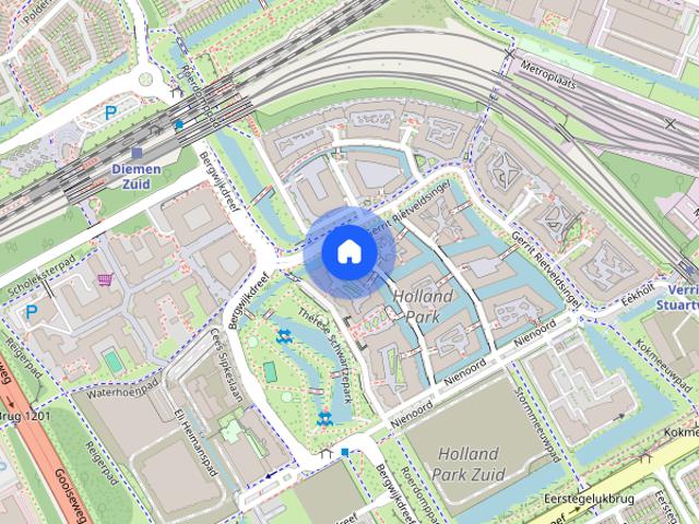 Appartement te huur in Holland Park, Diemen