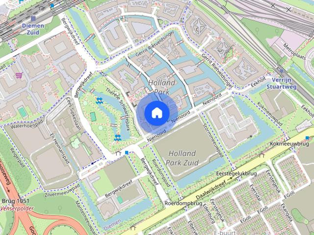 Appartement te huur in Holland Park, Diemen