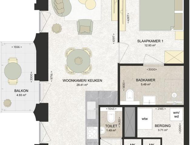 Appartement te huur in Schalkwijk, Haarlem