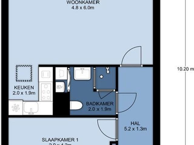 Appartement te huur in Arnhem, Centrum