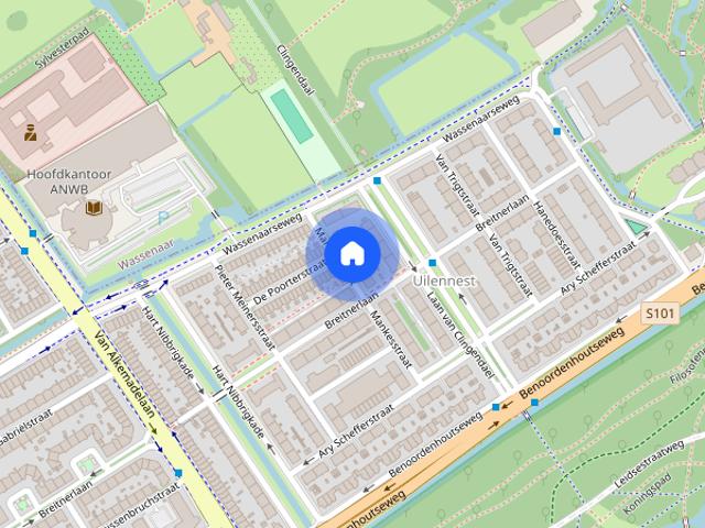 Appartement te huur in Benoordenhout, Zuid Holland