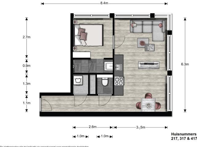 Appartement te huur in Hengelo, Overijssel