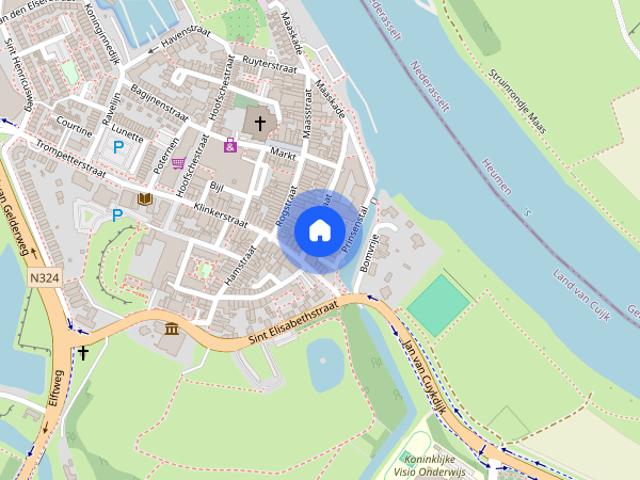 Appartement te huur in Grave, Noord Brabant